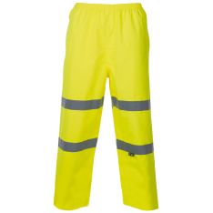 Supertouch Hi Vis Yellow Breathable Trousers