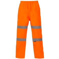 Supertouch Hi Vis Orange Breathable Trousers