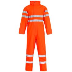 Stormflex® Hi Vis Orange PU Coverall