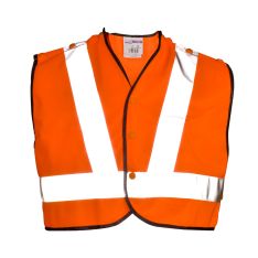 Supertouch Hi Vis Orange Mini Tracker Vest