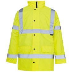 Supertouch Hi Vis Yellow Standard Parka