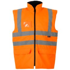 Supertouch Hi Vis Orange Interactive Bodywarmer