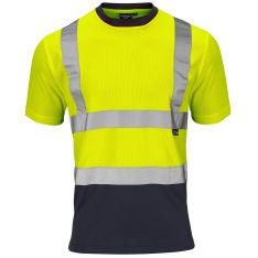 Supertouch Hi-Vis 2 Tone Yellow T-Shirt