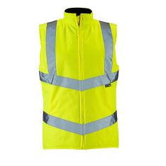 Ladies Hi Vis Yellow Anjali Body Warmer