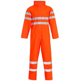 Stormflex® Hi Vis Orange PU Coverall