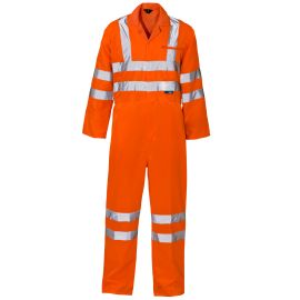 Supertouch Hi Vis Orange Coverall