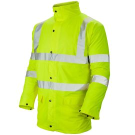 Stormflex® Hi Vis Yellow PU Padded Parka